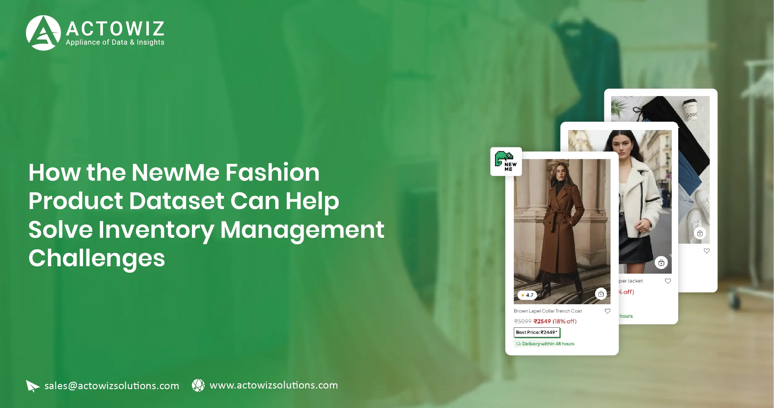 How the NewMe Fashion Product Dataset Can Help Solve Inventory Management Challenges